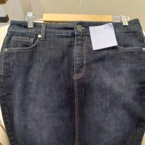 Style & Co. denim skirt
